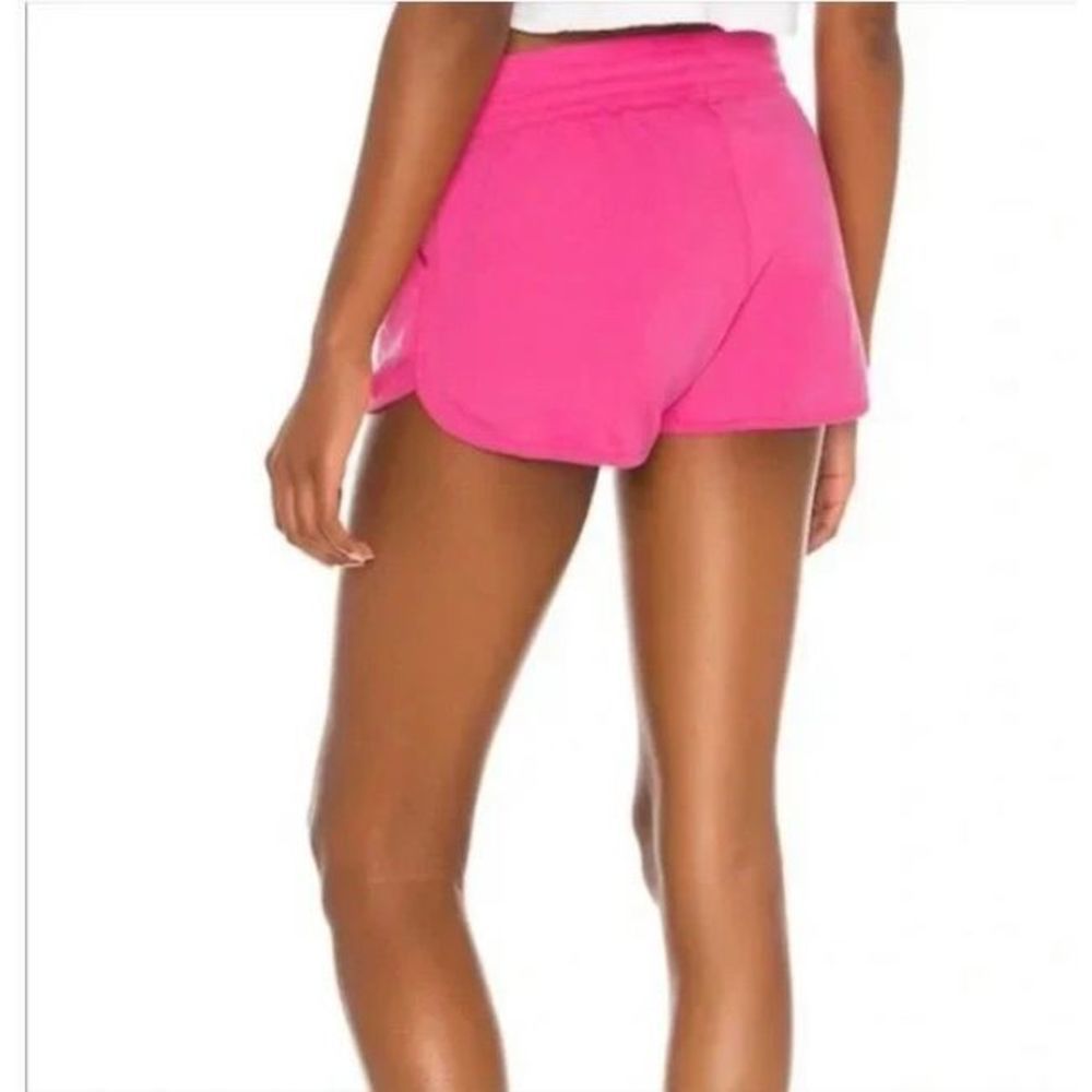 NWT Free People Movement Get Set 100% Cotton Workout Short Haute Pink L - Picture 6 of 6